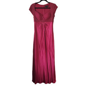 Aidan Mattox beaded silk gown size 6